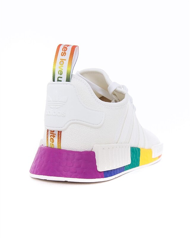 adidas Originals NMD R1 Pride FY9024 Weiss Sneakers Schuhe Footish