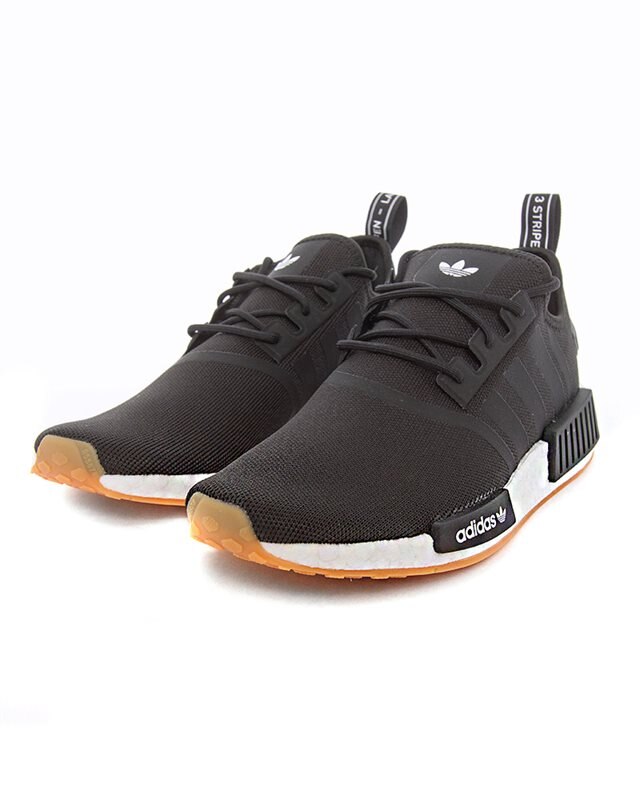 Adidas originals nmd r1 men's black best sale