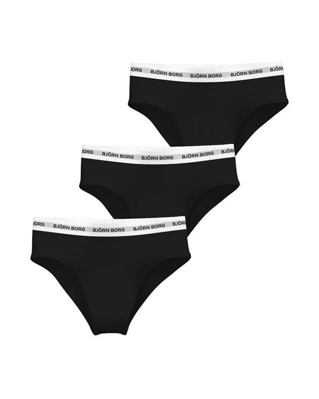 Björn Borg Logo Highwaist Brief 3P (10004059-MP001)