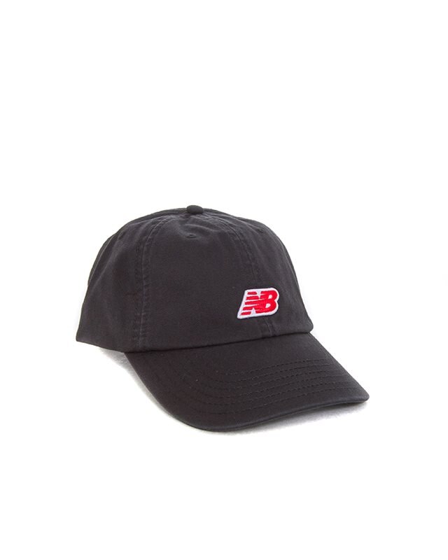 New Balance 6 Panel NB Patch Logo Hat (LAH51013-BK)