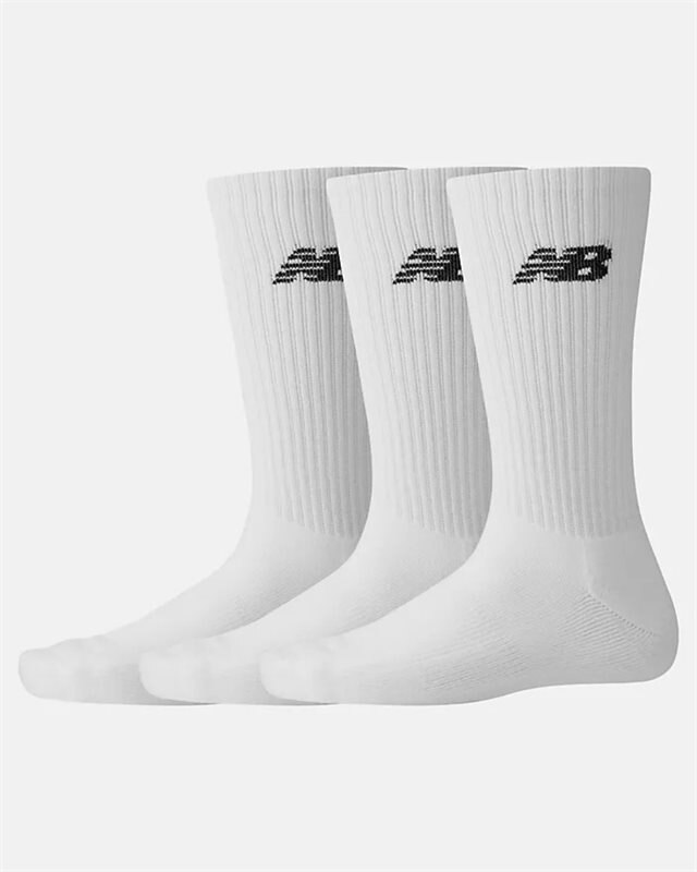 New Balance Everyday Crew Sock 3P (LAS33863-WHT)