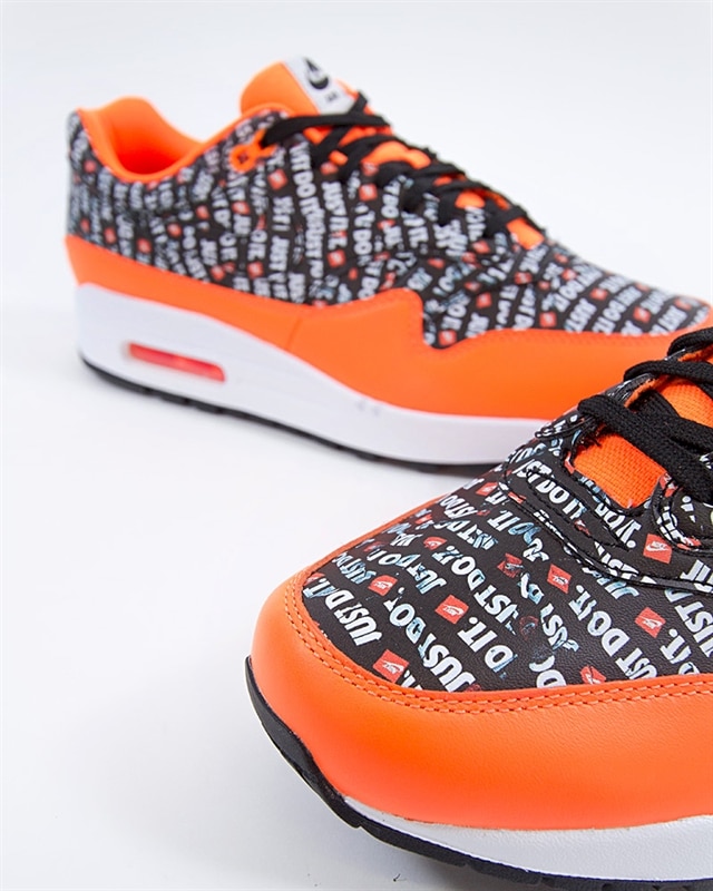 Air max 1 white black total orange jdi deals