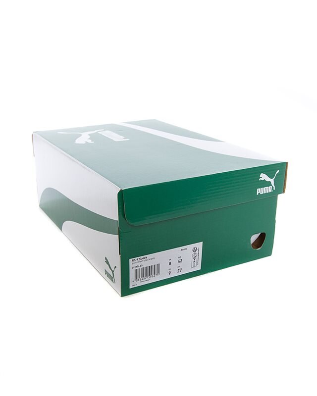 puma shoes in green box