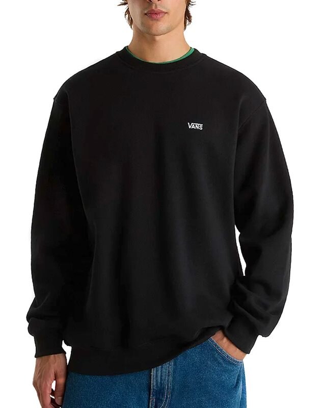 Vans Left Chest Embroidered Logo Sweatshirt (VN000P20BLK)