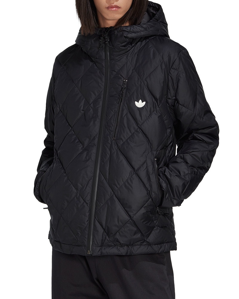 adidas Originals Down Quilted Puffer Jacket HL9205 Schwarz Kleidung Footish