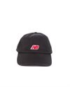 New Balance 6 Panel NB Patch Logo Hat (LAH51013-BK)