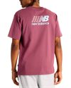 New Balance Athletics Multi Color Logo T-S (MT51930-FDP)